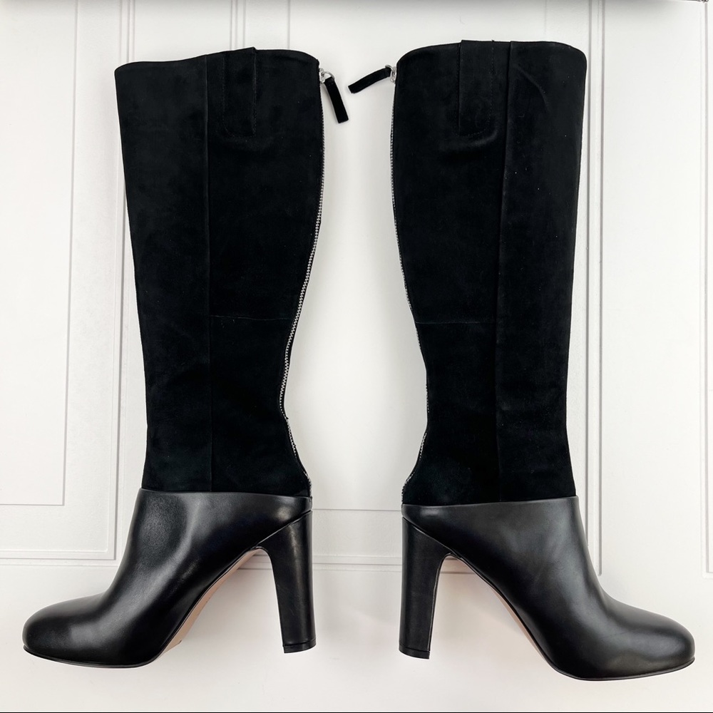 •Nine West• Go Fish Suede Leather Boots 7.5M